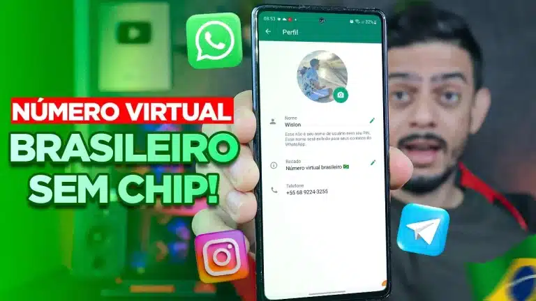 Como criar um número virtual brasileiro para usar no WhatsApp, Telegram e mais